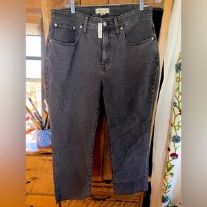 Madewell Curvy Vintage Straight Jeans NWT